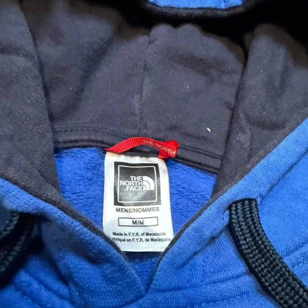 The North Face Blue Tech Essential Sportswear‎ Hoodie Medium